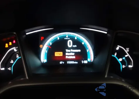 2016 Honda Civic Ex-T from USA, damaged, VIN 19XFC1F34GE044531
